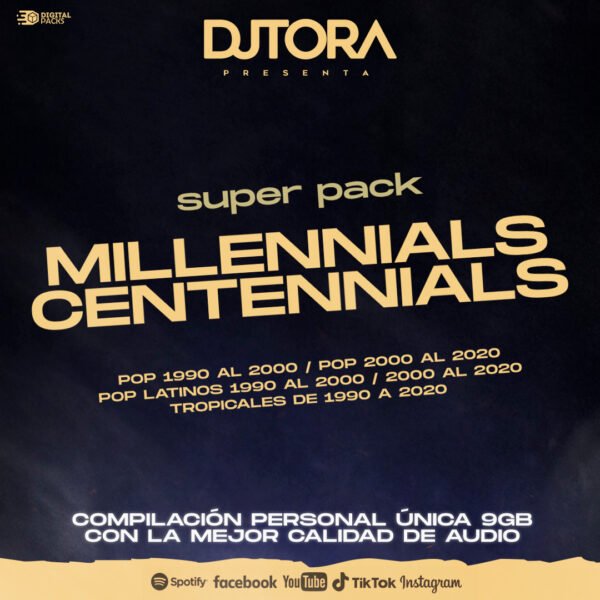 Pack Millenials Original - 9 Gigas